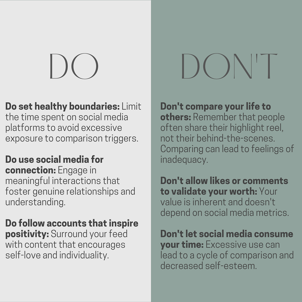 Do's and Don'ts on social media