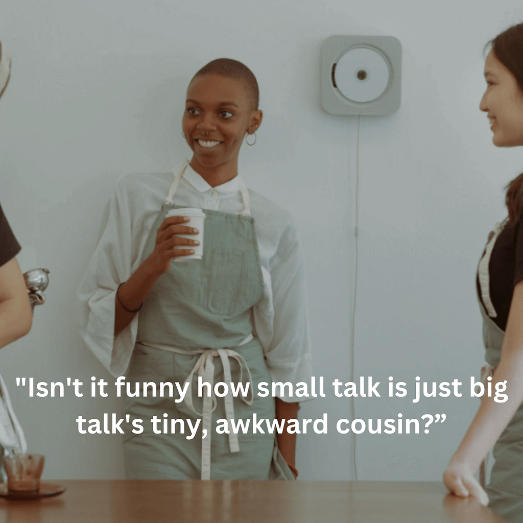 how to make small talk