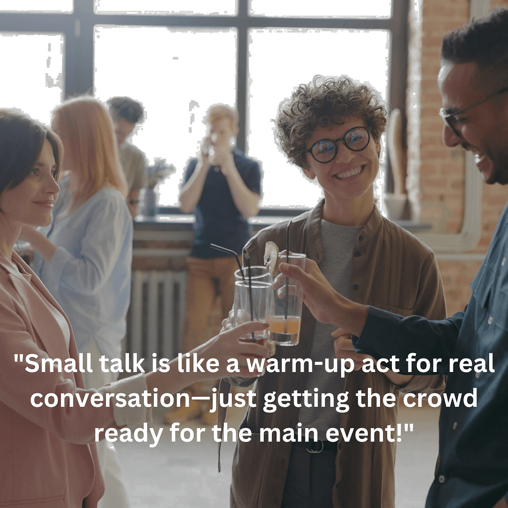 how to do small talk