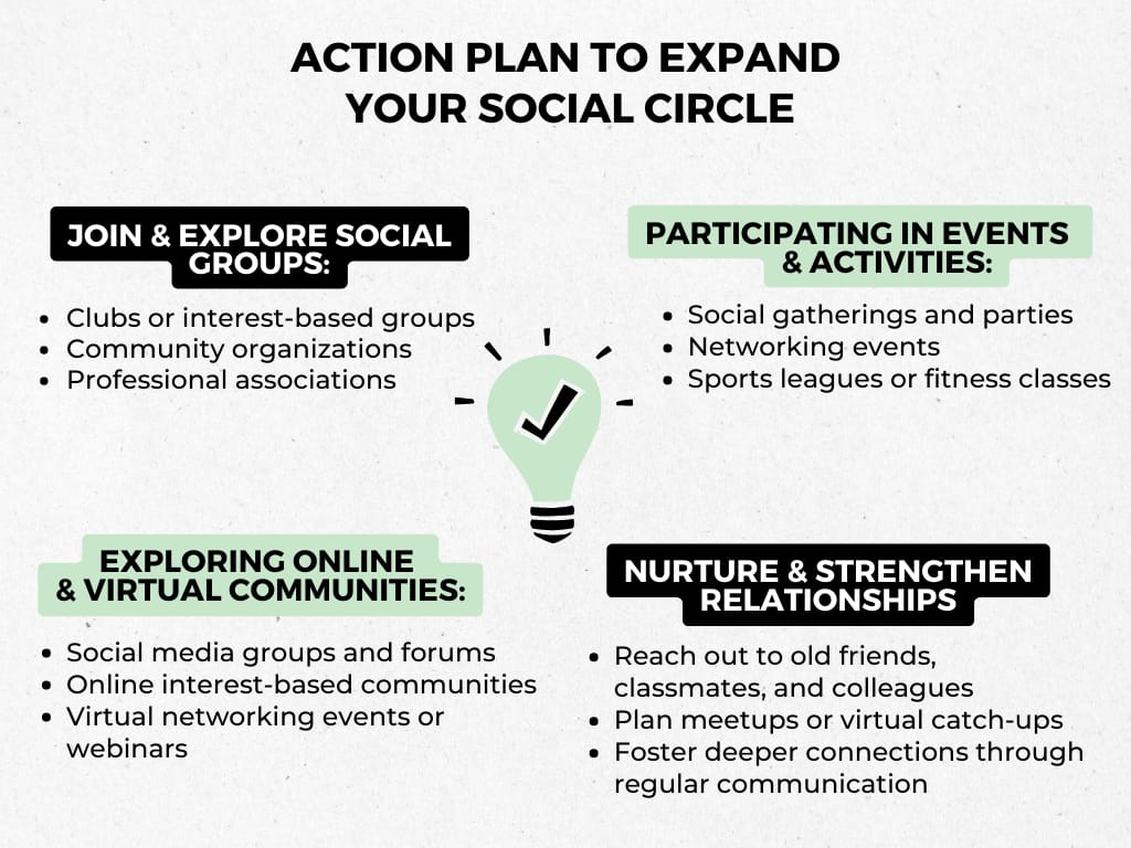 how to expand your social circle easily