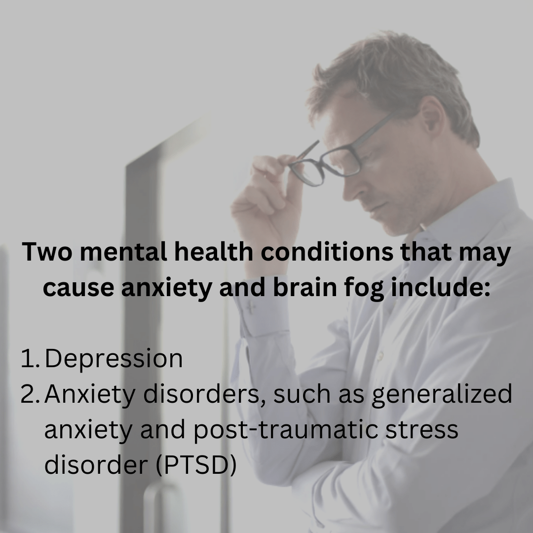 anxiety causes brain fog