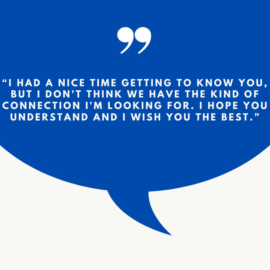 how do i politely tell someone i'm not interested in them politely tell someone im not interested