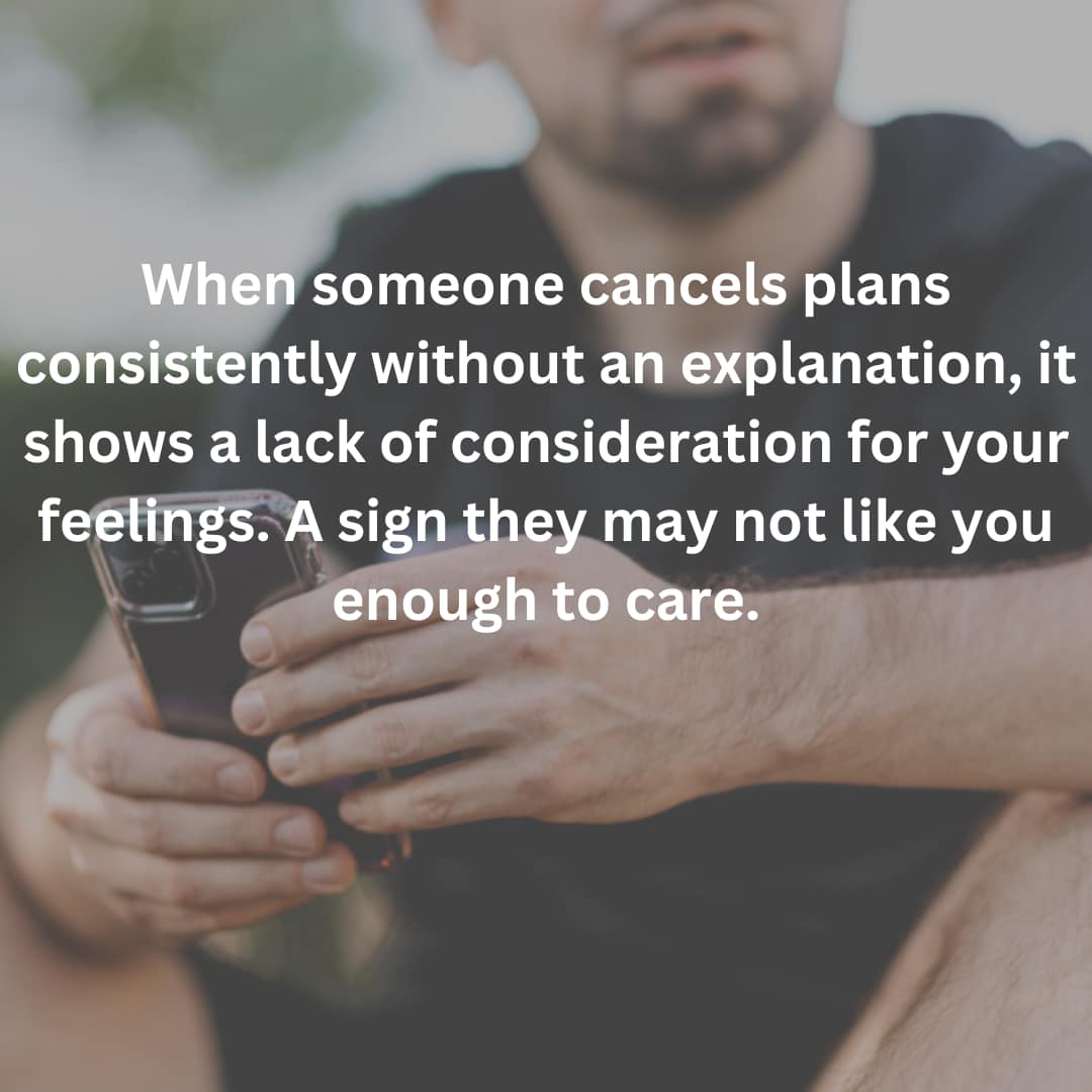 one sign a friend doesn't like you one sign a friend doesn't like you