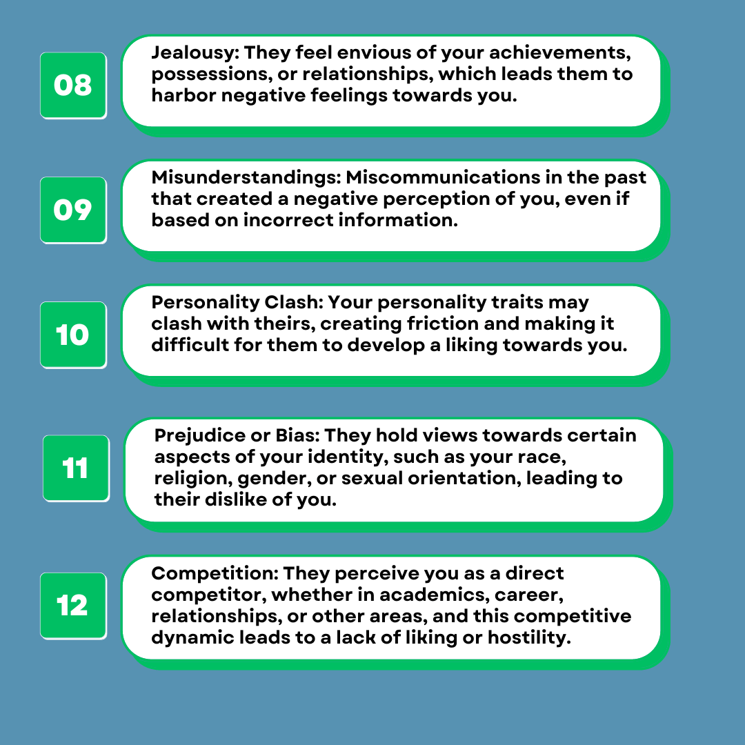 signs people don't like you (1) signs people don't like you much