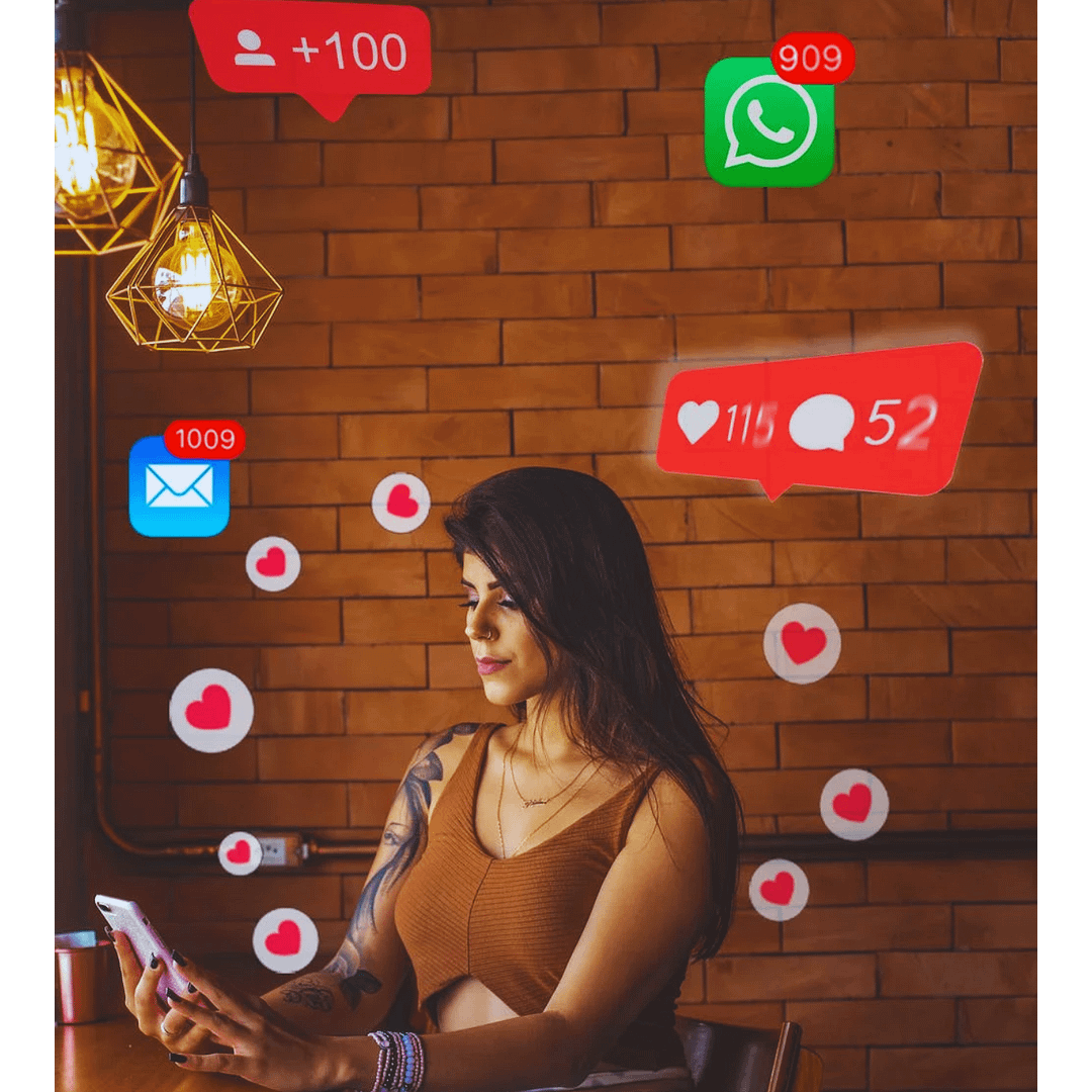 too many social media notification