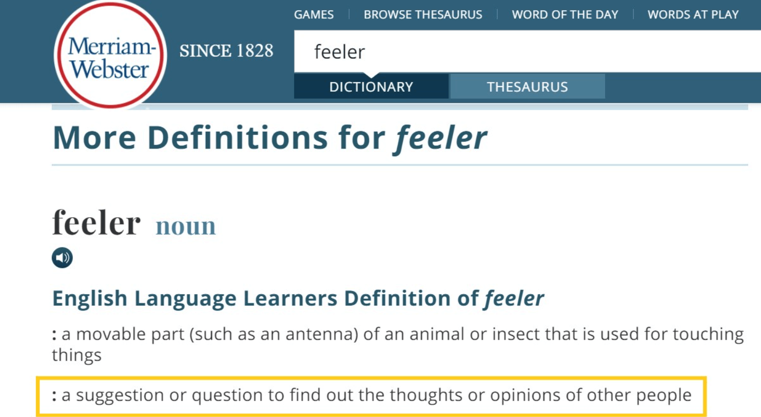 feeler questions feeler questions