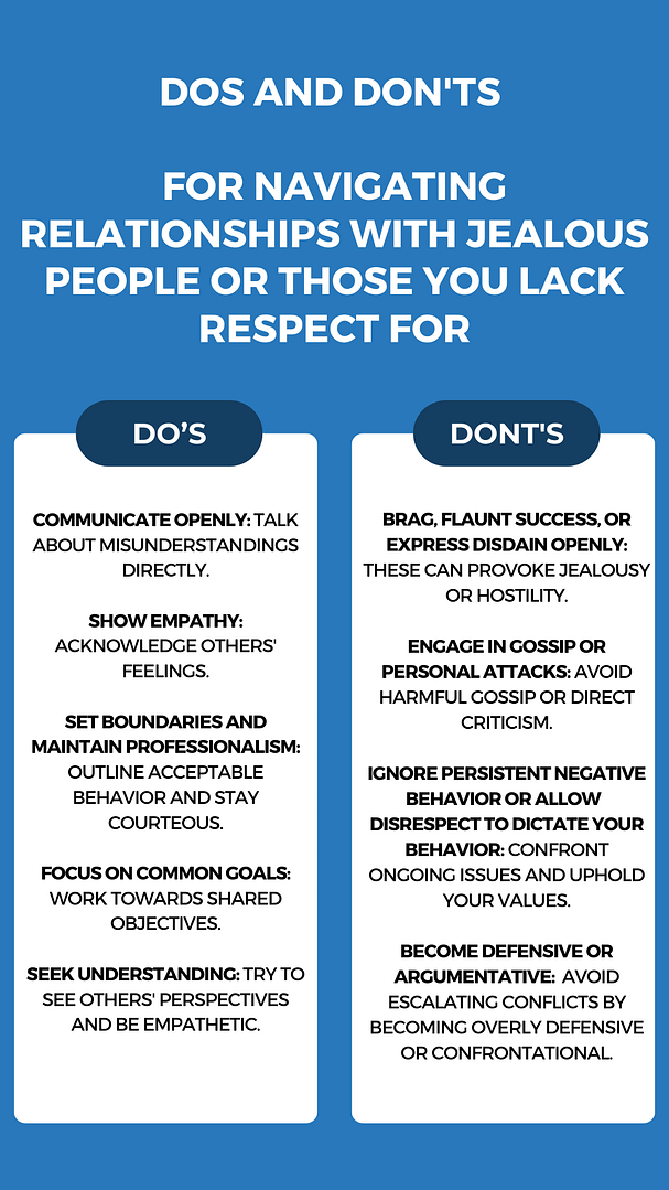 Do's and Dont's of not being liked Do's and Don'ts of not being liked