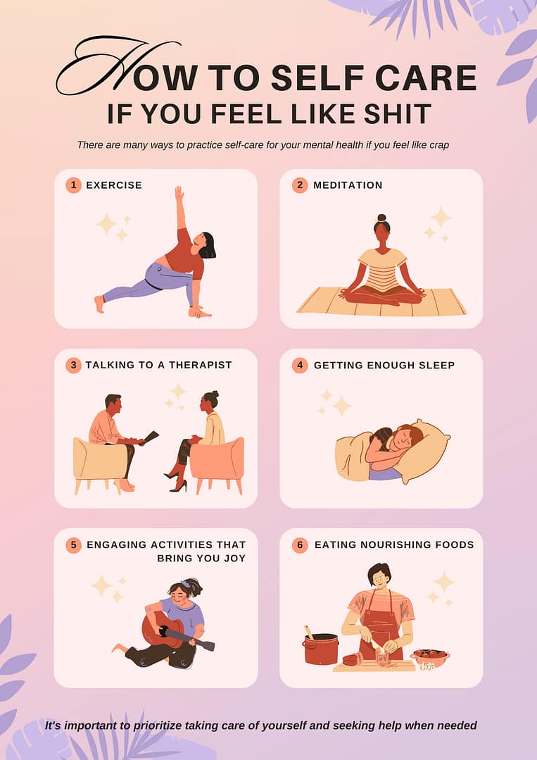 self self if feeling like shit