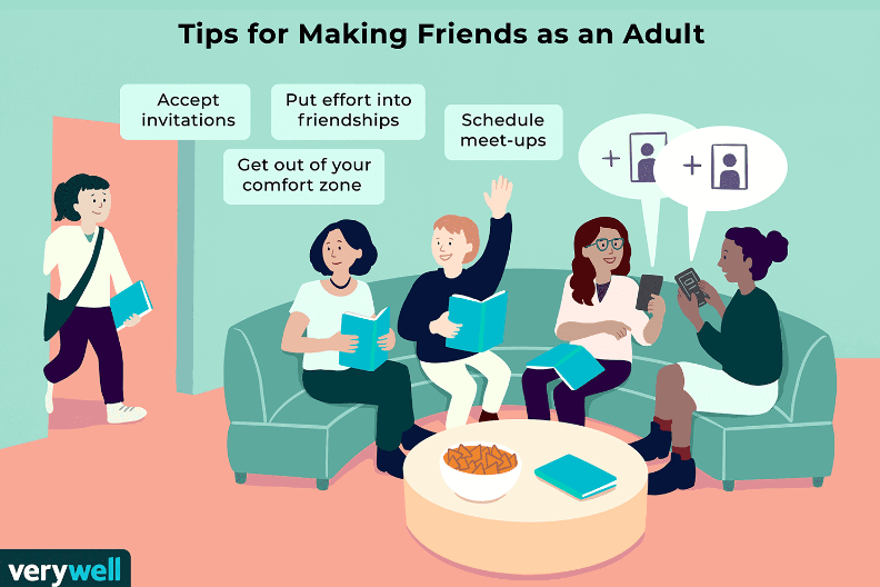 how to make friends as an adult