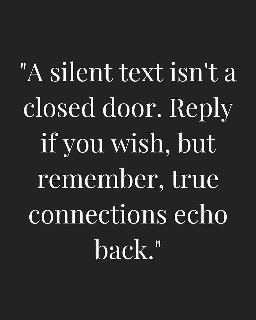 quotes for when someone doesn't text back