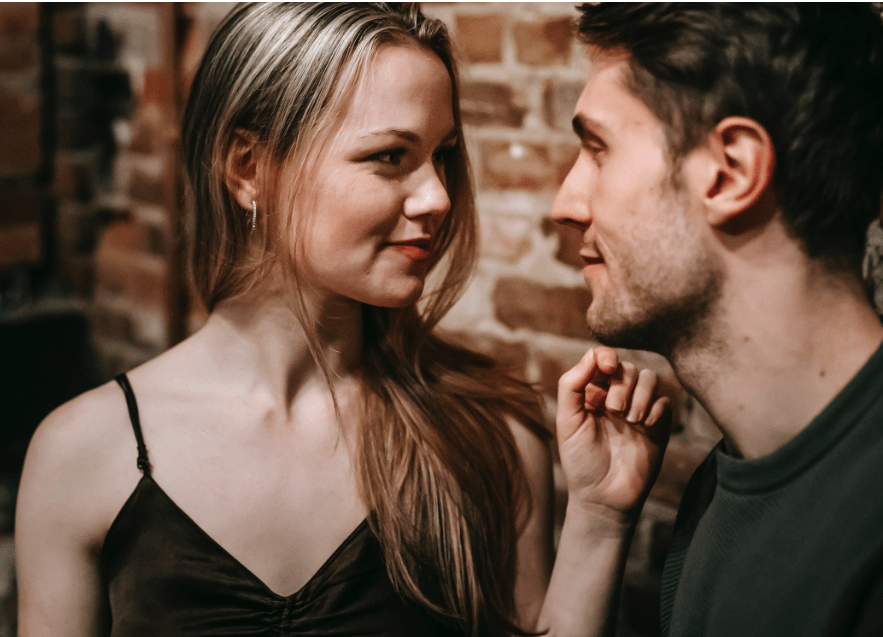 She acts awkward around me