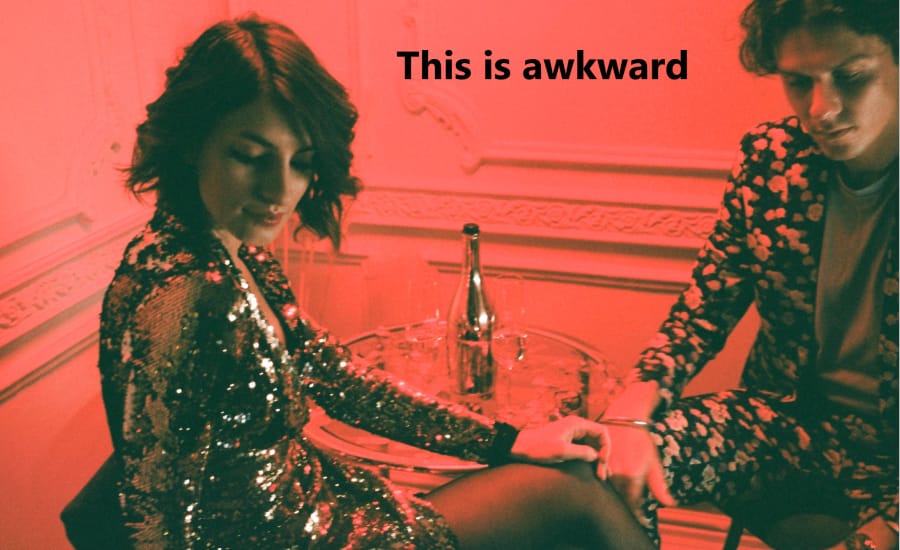 people dont talk to me because im awkward