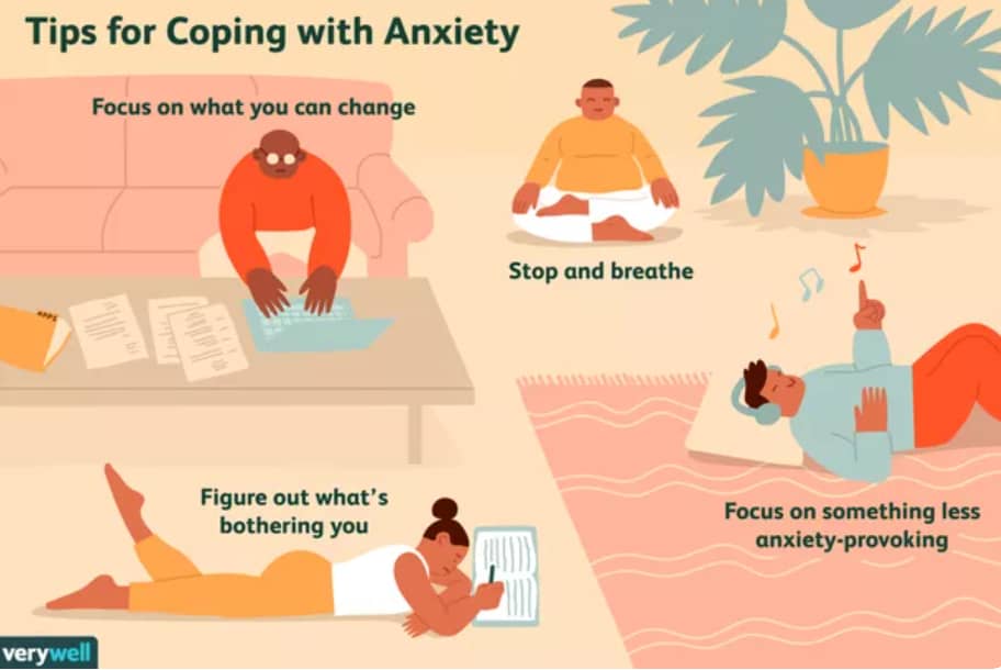how to manage anxiety in college