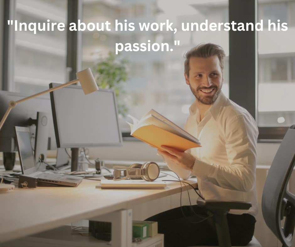 learn about his passions