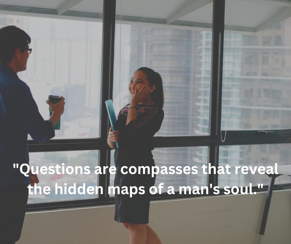 questions to a mans soul