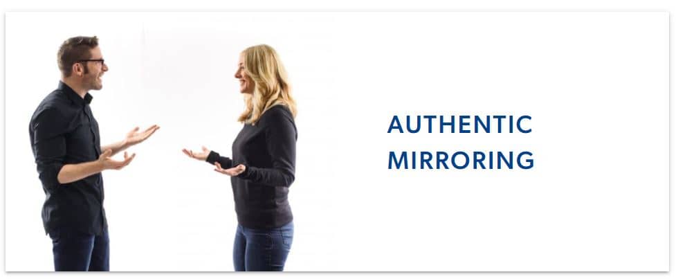 body language and mirroring body language